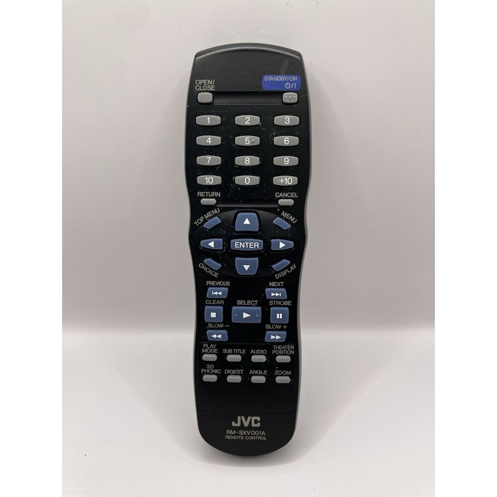 Remote Control ( Clean Contacts ) JVC - RM-SXV001A